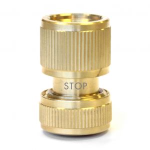 Junção rápida stop 16-22 latão