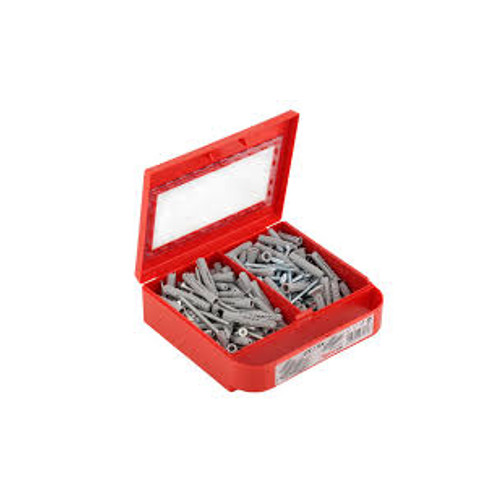 Bucha Nylon sx + ux + parafusos cx 300